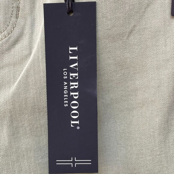 NWT Liverpool Green High Rise Skinny Stretch Ankle Jeans Womens 4/27 Stitch Fix - Picture 11 of 16